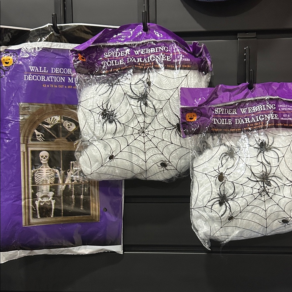 Halloween Spider Webbing Decor